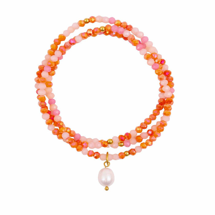 Splosh - Kiki Blush Bloom - Crystal Wrap Jewellery