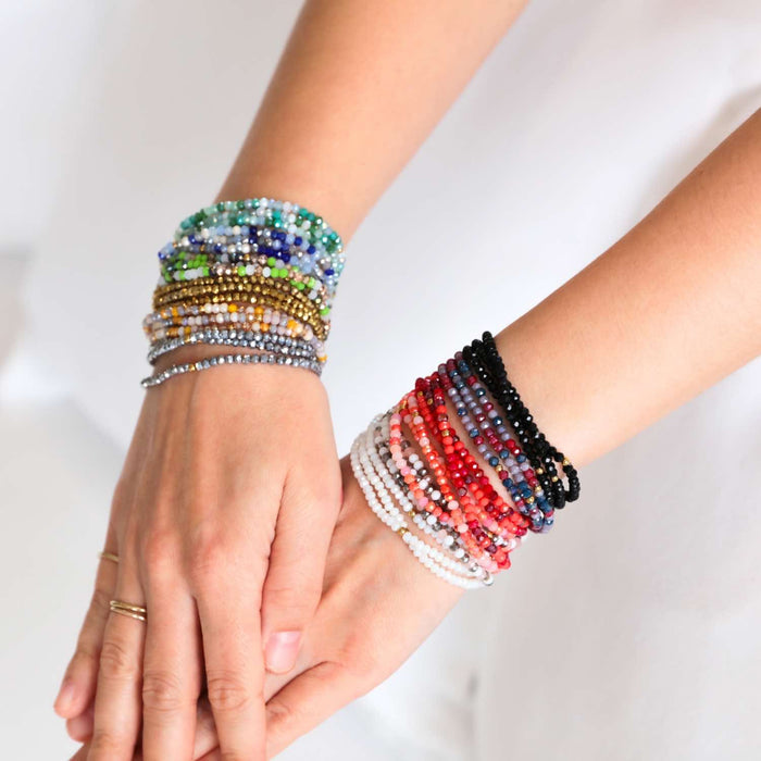 Splosh - Kiki Crimson Flame - Crystal Wrap Jewellery