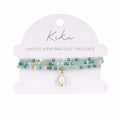 Splosh - Kiki Emerald Song - Crystal Wrap Jewellery