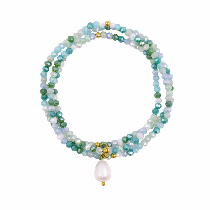 Splosh - Kiki Emerald Song - Crystal Wrap Jewellery