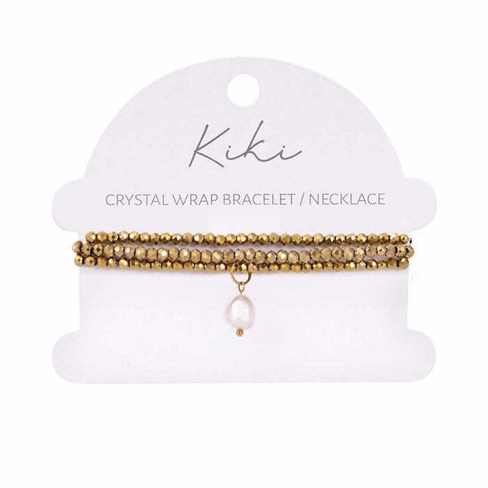 Splosh - Kiki Golden Mirage - Crystal Wrap Jewellery