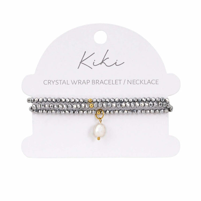 Splosh - Kiki Silver Mist - Crystal Wrap Jewellery
