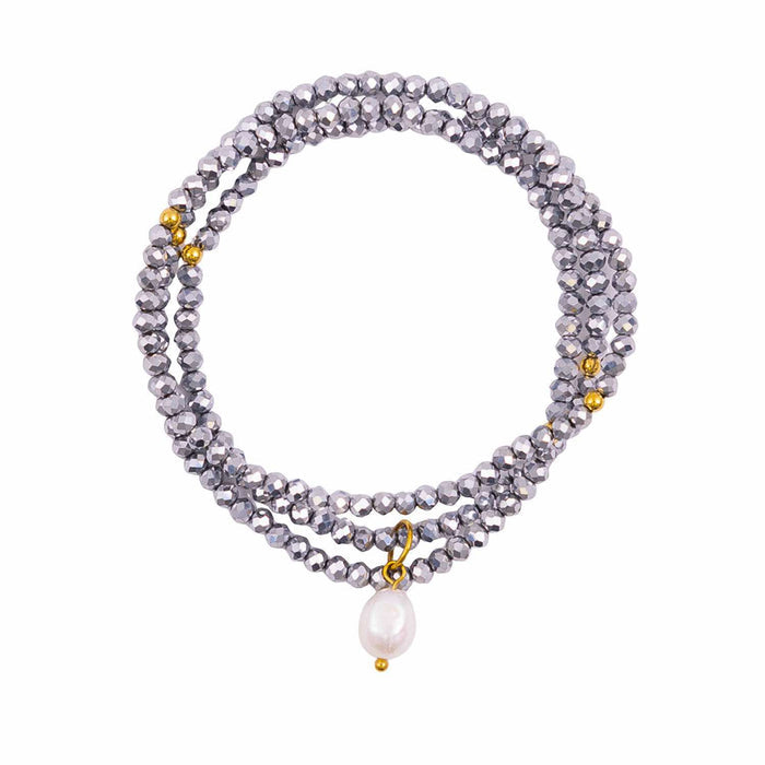 Splosh - Kiki Silver Mist - Crystal Wrap Jewellery