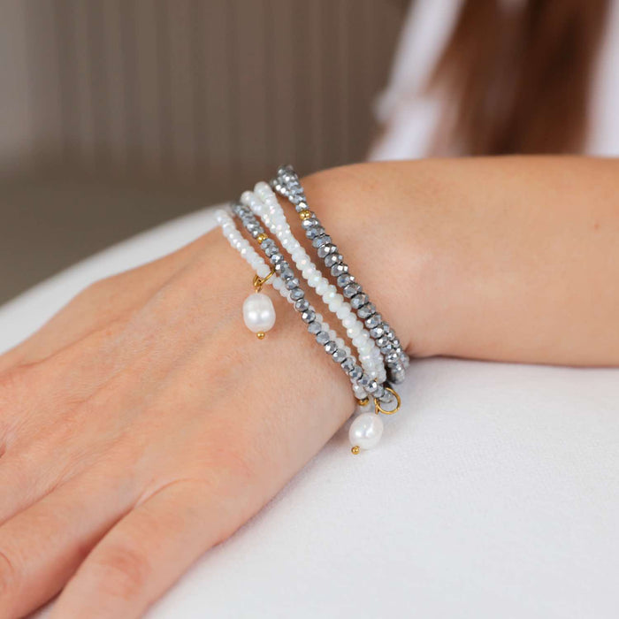 Splosh - Kiki Silver Mist - Crystal Wrap Jewellery