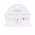 Splosh - Kiki Snow Blossom - Crystal Wrap Jewellery