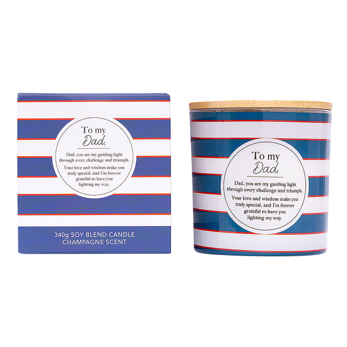 Splosh - Meaningful Melts Candle 340g - Dad