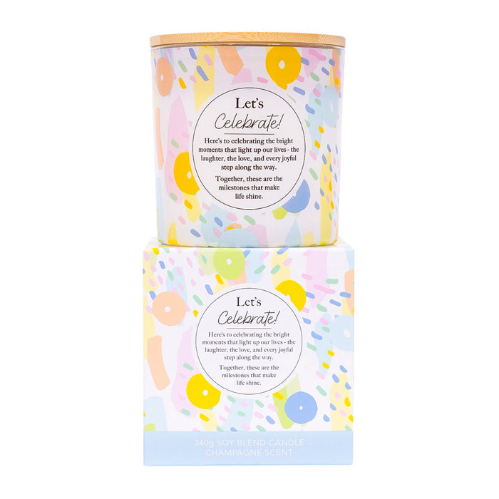 Splosh - Meaningful Melts Candle 340g - Let's Celebrate