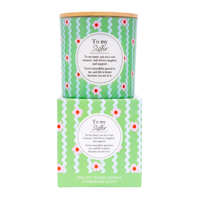 Splosh - Meaningful Melts Candle 340g - Sister
