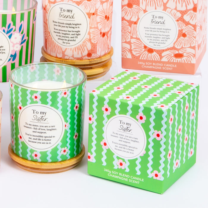 Splosh - Meaningful Melts Candle 340g - Sister