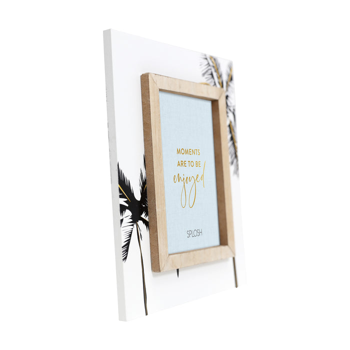 Splosh - Tranquil - Frame 6x6 - Golden Palms