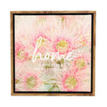 Splosh - Flourish Home Framed Canvas 34x34