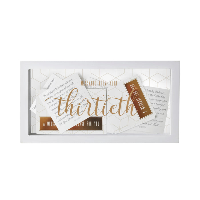 Splosh Message Box - Thirtieth