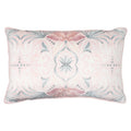 Velvet feel 35x55 cushion with beautiful print