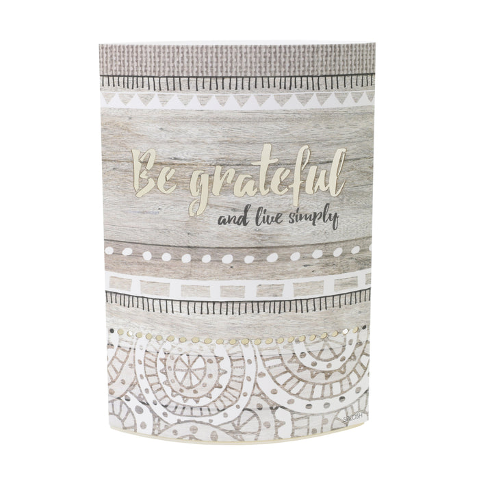 Splosh Tribal Lantern - Be Grateful