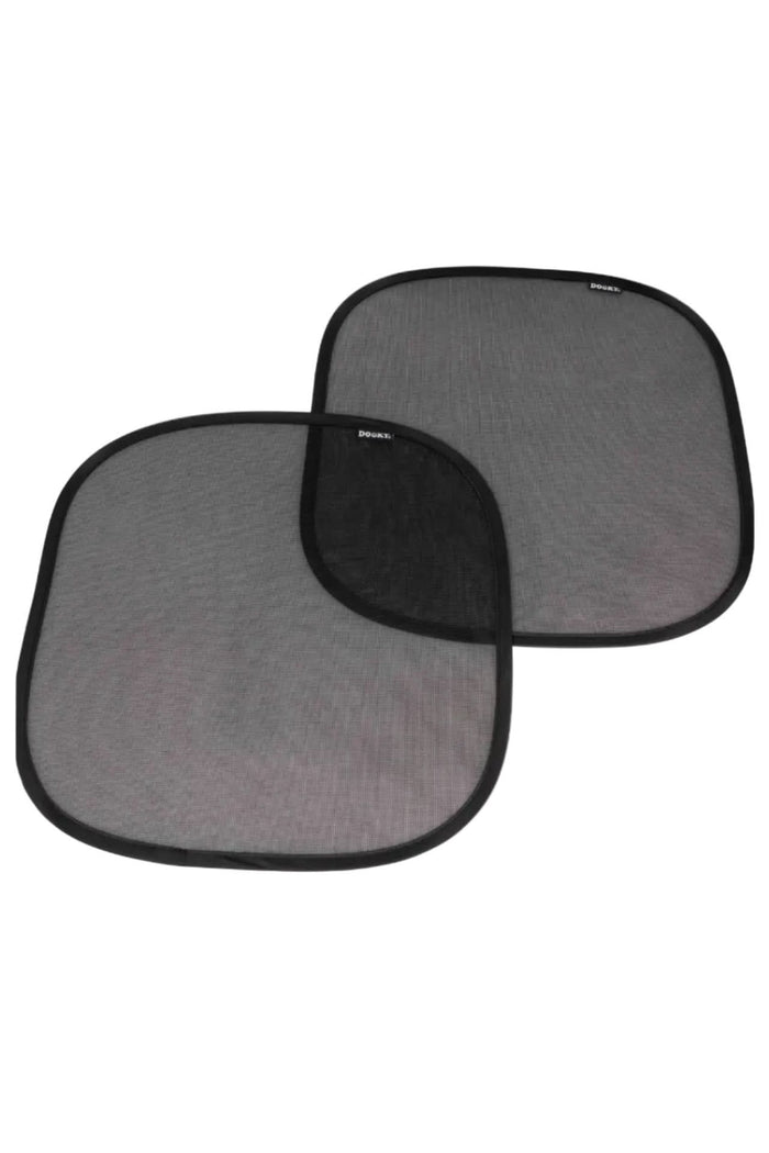 Static Car Sunshade 2pcs - Black