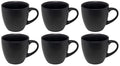 Studio Tavola Koffiekopjes Black Tie 200 ml - 6 stuks