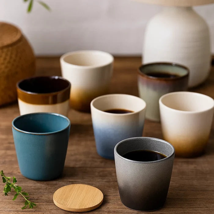 Studio Tavola Koffiekopjes / Senseo Kopjes - Storm - 200 ml - 6 stuks