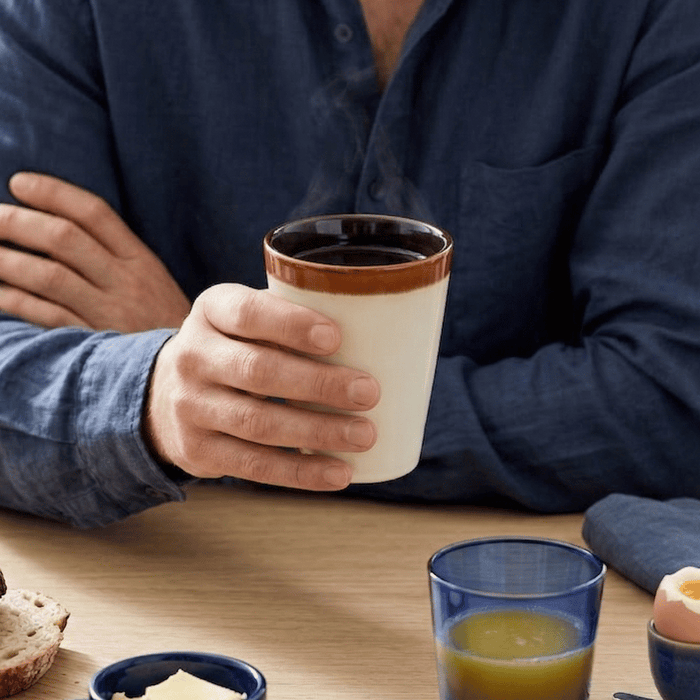 Studio Tavola Koffieset - Koffiekopjes & Cappuccinokopjes - Storm - 12 stuks