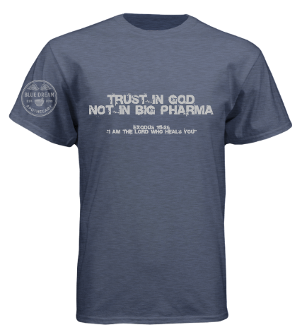 T-shirt heather blue