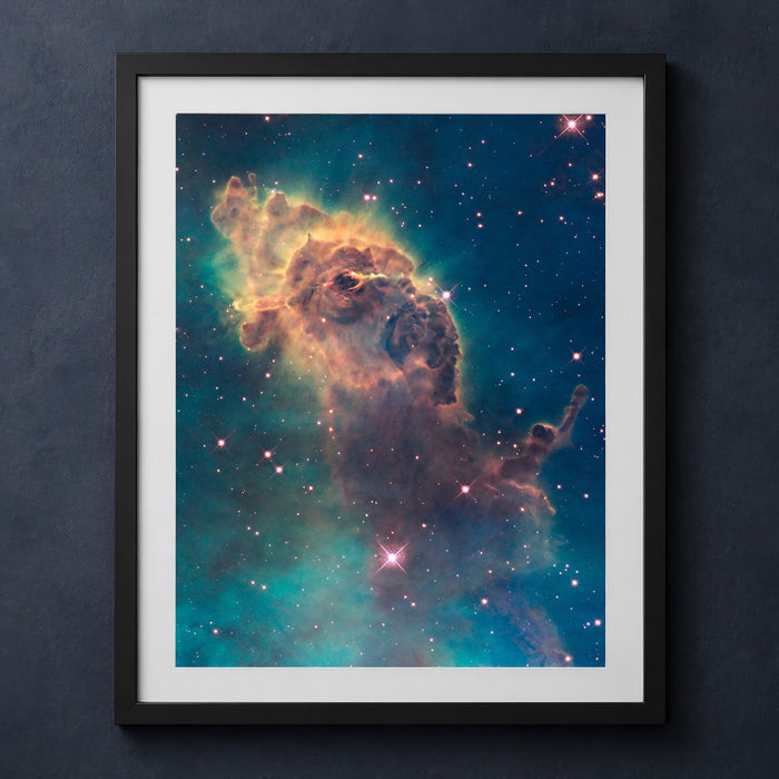 Framed print mockup — The Carina Jet