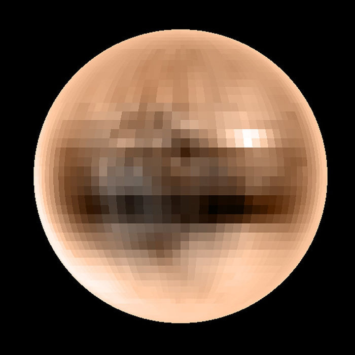 The Color of Pluto - high resolution space images - Sky Image Lab