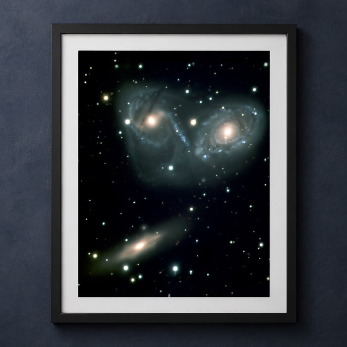 Framed print mockup — The Devils Mask
