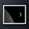 Framed print mockup — The Edge of Two Worlds