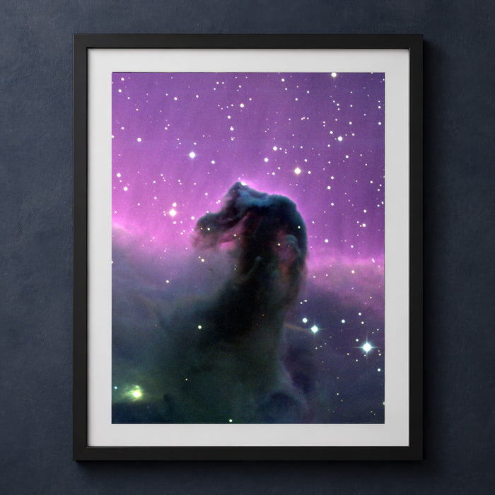 Framed print mockup — The Horsehead Nebula