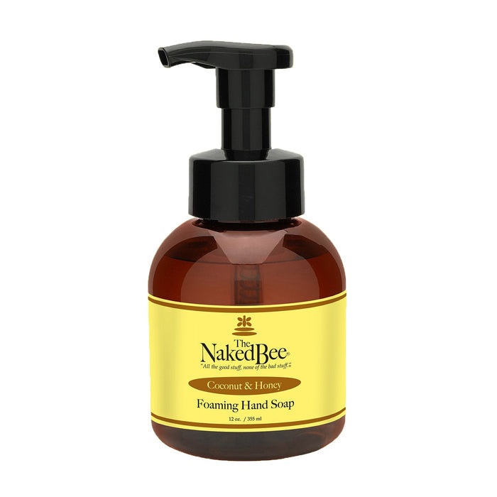 Naked Bee Foaming Hand Soap 12oz - Coconut & Honey