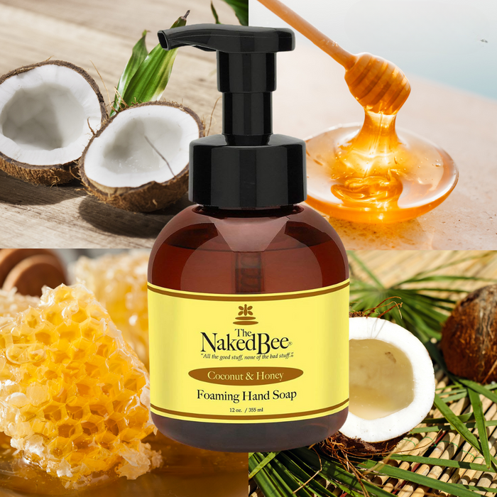 The Naked Bee - Coconut & Honey - Foaming Hand Soap 12oz