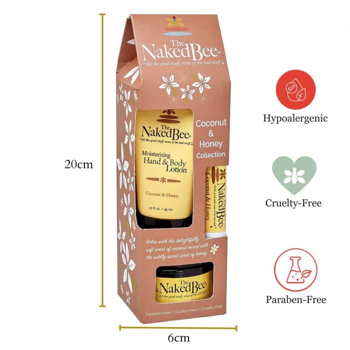 The Naked Bee - Coconut & Honey - Gift Collection