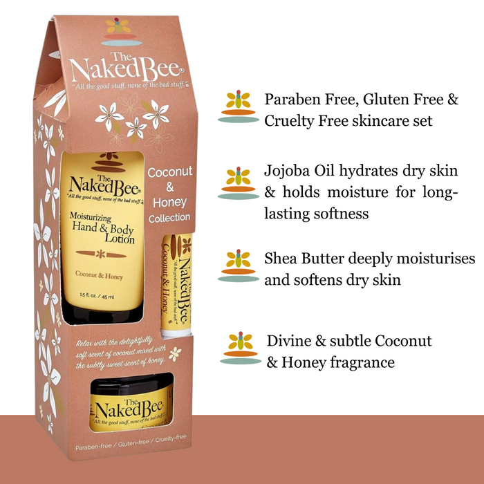 The Naked Bee - Coconut & Honey - Gift Collection
