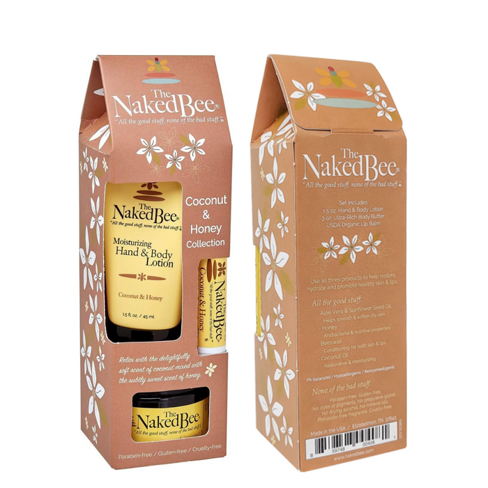 The Naked Bee - Coconut & Honey - Gift Collection