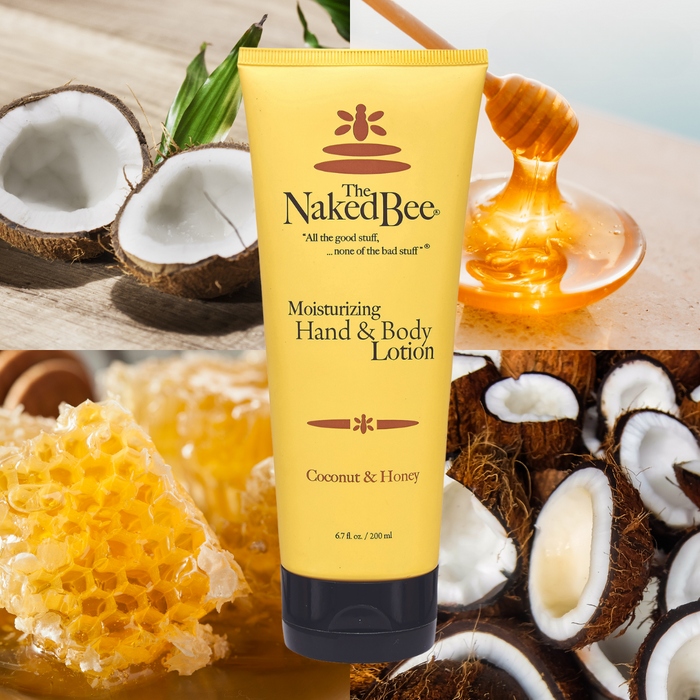The Naked Bee - Coconut & Honey - Hand & Body Lotion 6.7oz