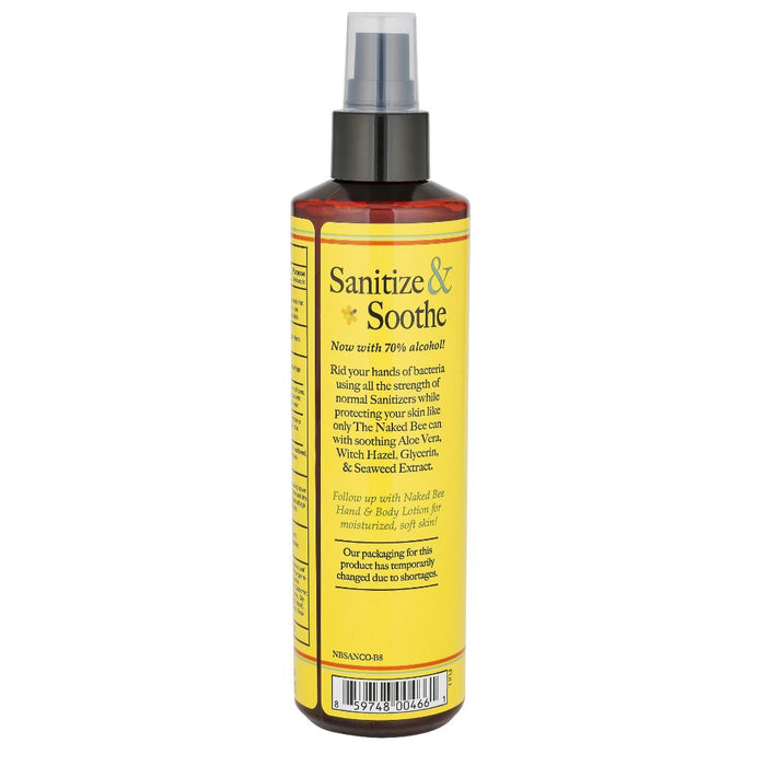 The Naked Bee - Coconut & Honey - Hand Sanitiser 8oz