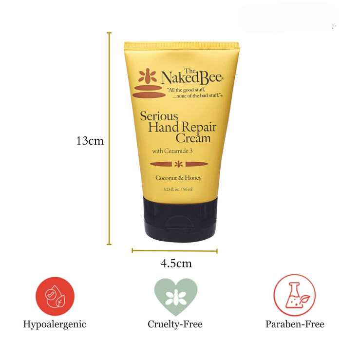 The Naked Bee - Coconut & Honey - Serious Hand Repair Cream