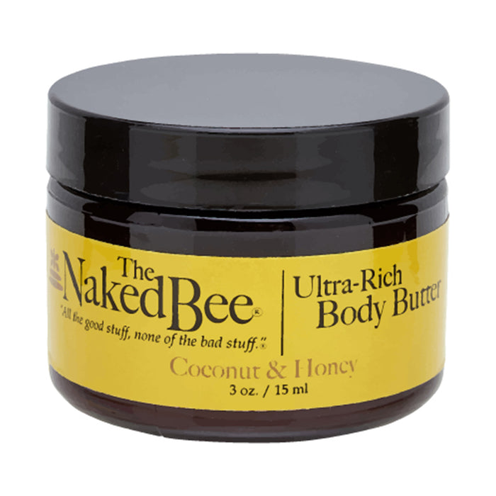 The Naked Bee - Coconut & Honey - Ultra-Rich Body Butter 3oz
