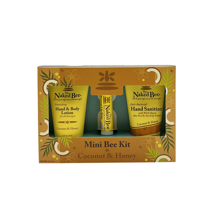 The Naked Bee - Coconut & Honey Mini Bee Kit