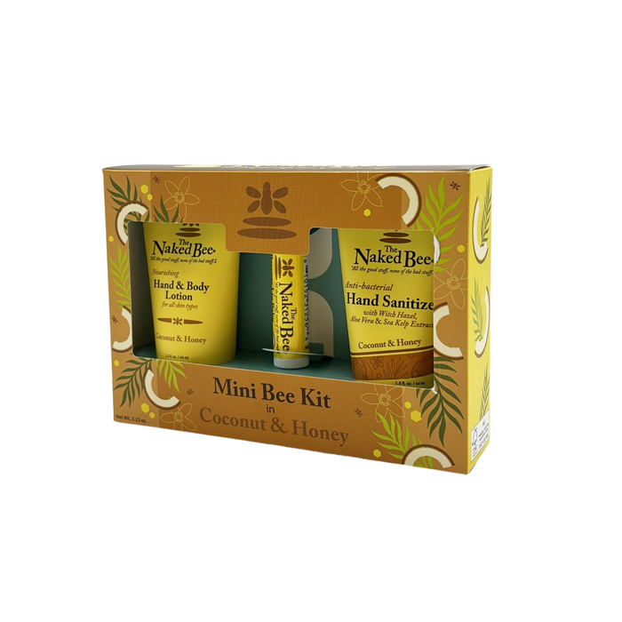 The Naked Bee - Coconut & Honey Mini Bee Kit