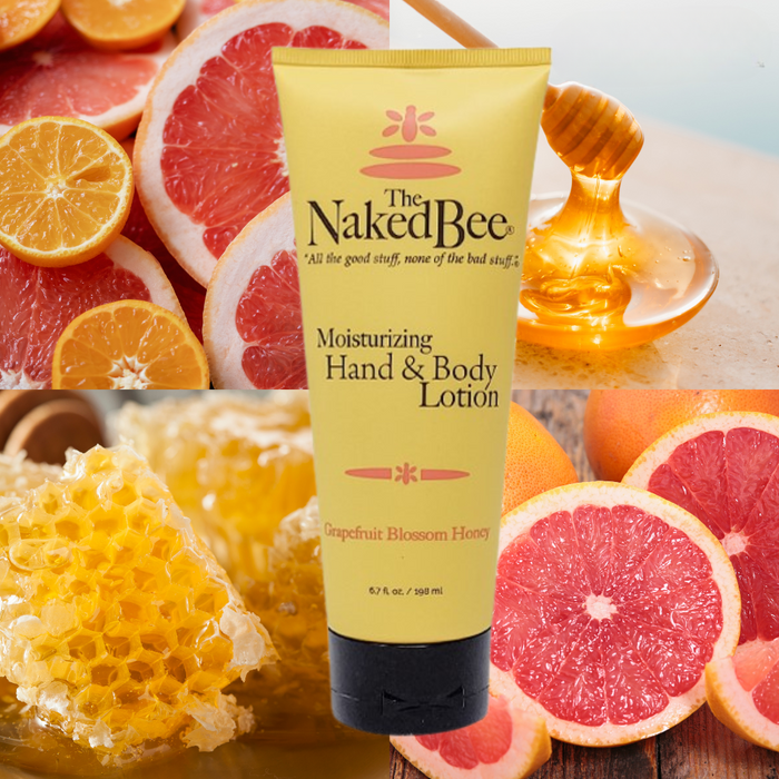 The Naked Bee - Grapefruit Blossom Honey - Hand & Body Lotion 6.7oz