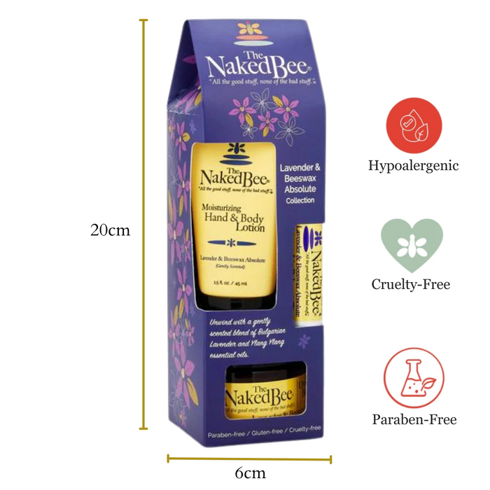 The Naked Bee - Lavender & Beeswax - Gift Collection