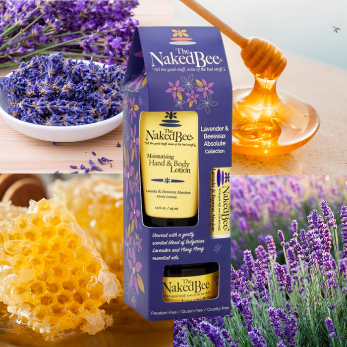 The Naked Bee - Lavender & Beeswax - Gift Collection