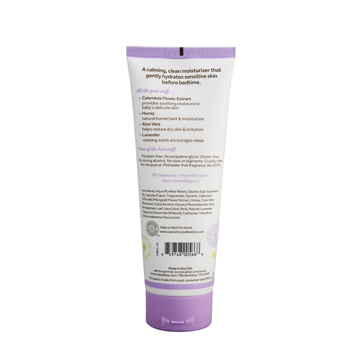 The Naked Bee - Lavender Lullaby Cheeks to Cheeks Face & Body Lotion 8oz