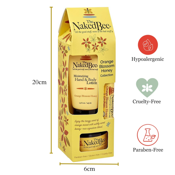 The Naked Bee - Orange Blossom Honey - Gift Collection