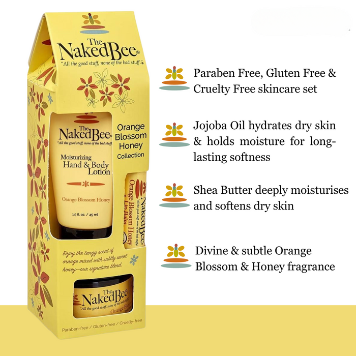 The Naked Bee - Orange Blossom Honey - Gift Collection