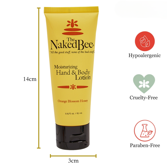 The Naked Bee - Orange Blossom Honey - Hand & Body Lotion 2.25oz