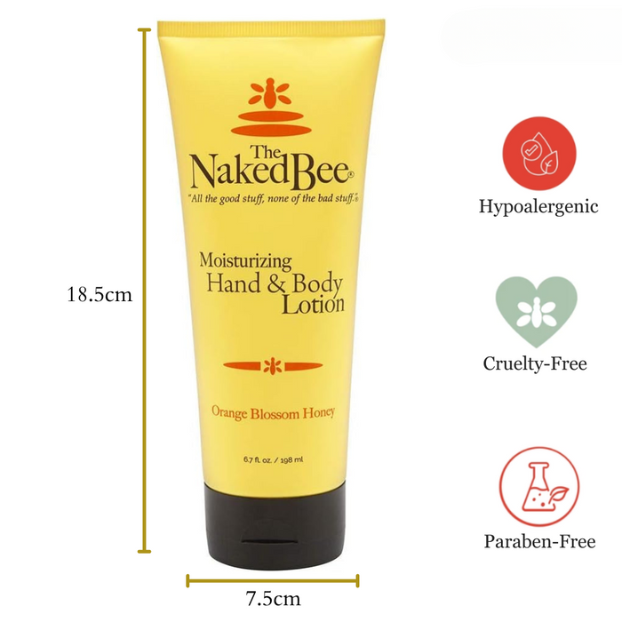 The Naked Bee - Orange Blossom Honey - Hand & Body Lotion 6.7oz