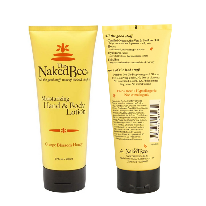The Naked Bee - Orange Blossom Honey - Hand & Body Lotion 6.7oz