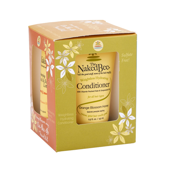 The Naked Bee - Orange Blossom Honey - On-the-Go Travel Kit