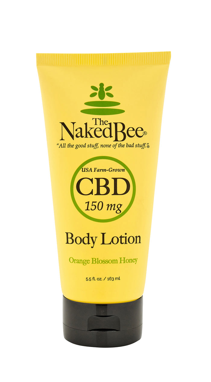 The Naked Bee - Orange Blossom Honey CBD Isolate - Body Lotion 5.5oz